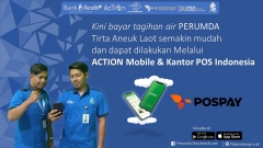 Bayar Tagihan Air Melalui Action Mobile dan Pos Indonesia